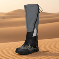 Snowproof Waterproof Gaiters Tear Resistant Waterproof Gaiter Lightweight for Mountaineering, Skiing