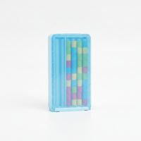 2 Pieces Colorful Color Stack Challenge Game Hands-on Color Matching Stacking Game Educational Smooth for Travel