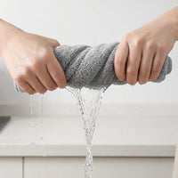 Thickened Cleaning Cloth and Microfibre Cloth, 3 Pack Super Absorbent Cleaning Cloths, Non-Oil for Kitchen, Glass and Car Drying