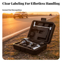 Labor Saving Lug Nut Remover 3 Sockets Included Car Wheel Nut Remover Kit