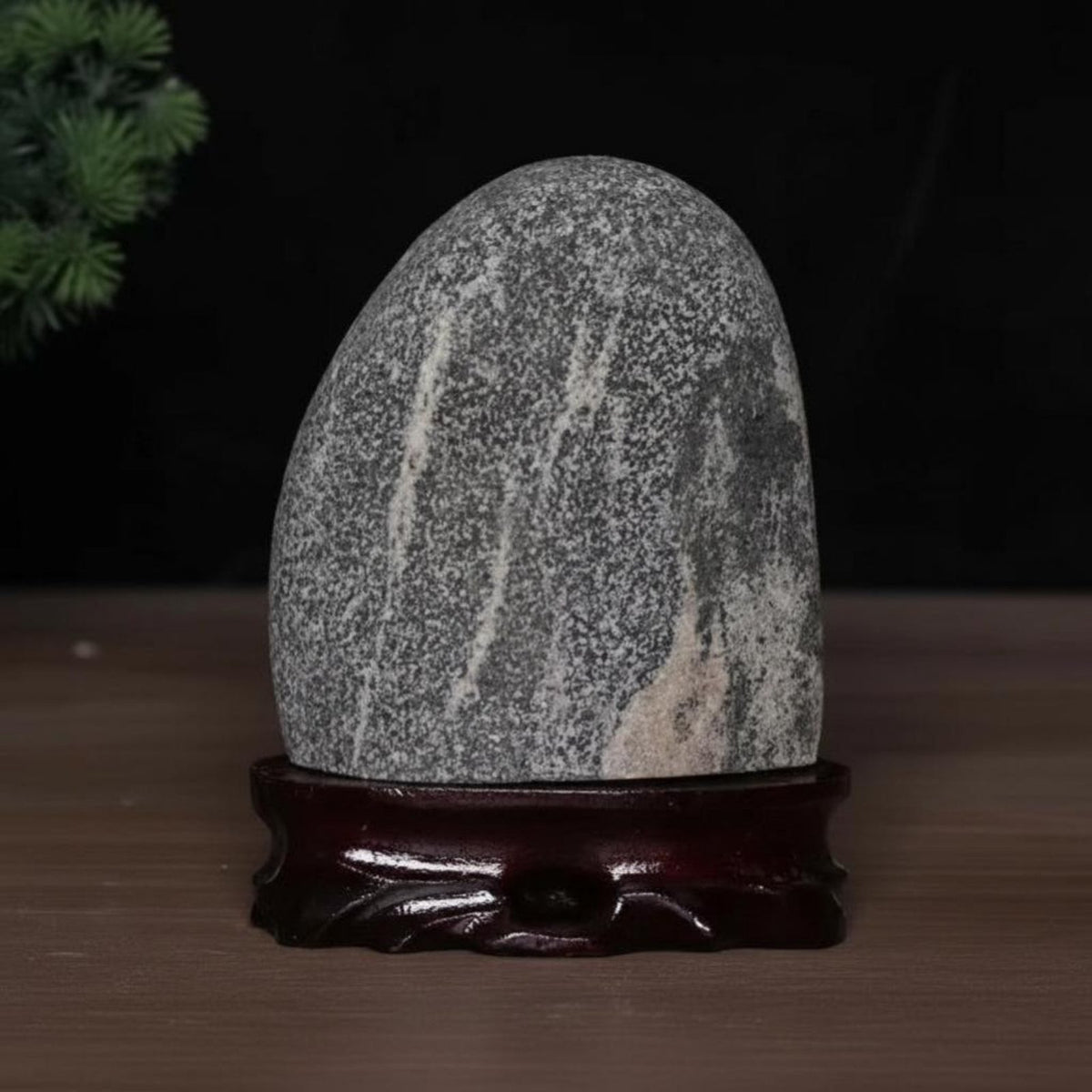 prepared to Display Natural stsingle piece Stand Detailed Design House Decoration Weather-Resistant Stsingle Sculpture for Feng Shui Believers, Religious Individuals, Living Room, Home, Entryway, Patio