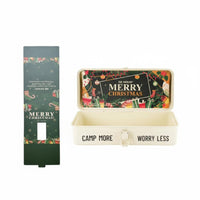 Festive utility caseShaped Gift Container Hand-Held Carrying Case Reusable firmly-fastening Latches for Corporate Planners, gentlemen, DIY hobbyists, Holiday gatherings, Parties, Home Storage