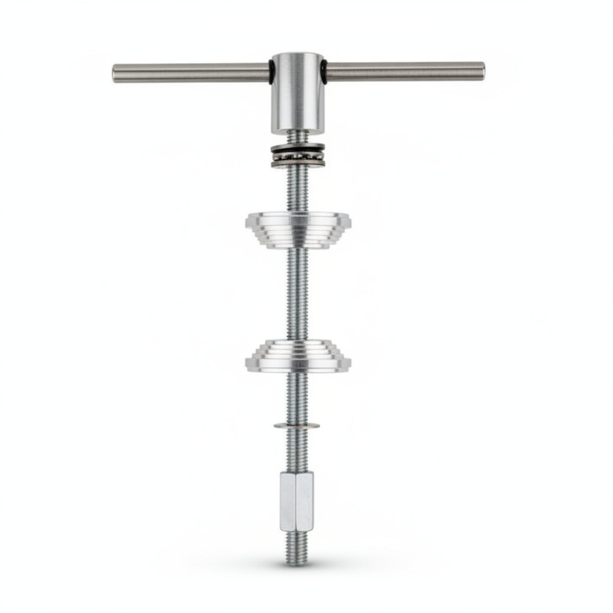 CNC-Machined Headset and Bottom Bracket Installer Anodized Bike Headset Press Tool Stainless Steel