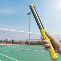 Non-Slip Badminton Swing Practice Aid Portable Swing Practice Aid with Handle Compact Badminton Training Racket Indoor for Beginners