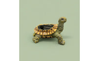 Realistic Resin Turtle Planter Outdoor Safe Creature Shape Succulent Pot Fade-Resistant for Yard, Patio
