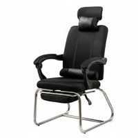 170-Degree Recline Reclining Office Chair with Footrest Ergonomic Design Highspine Reclining Chair with Footrest Adjustable neck restrest Seating Furniture effortless Rolling casters for Students, Gaming