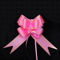 Multi-Colored Book-Binding winged ribbon adornment Easy to Use Pullcord ribbon adornment Reusable Decorative Supply Elegant Design for Students, educators, Party Planners, Classroom Decoration, Birthdays, Holidays, Weddings