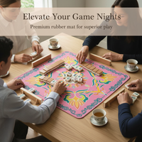Thickened Non-Slip Soundproof Mahjong Mat for Home Card and Board Games