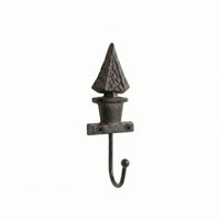 Rustic Hook with Mounting Screws Heavy Duty Decorative Wall Hooks Vintage Coat Hanger Hooks for Entryway