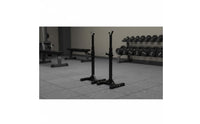 Adjustable Squat Rack Stable Foundation Support Bench Press Stand Rubber Feet Barbell Holder Stand for Garage
