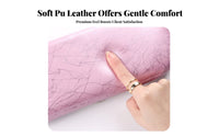 Soft & Comfortable Manicure Arm Rest Stand Ergonomic Design Nail Arm Rest Stand Easy to Clean for Manicurists, Beauty School Students, Spa