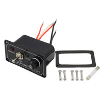 Bilge Pump Switch Panel Manual-off-Auto Bilge Pump Switch with Indicator Lights Marine-Grade Compact for Boat Owners, Boats