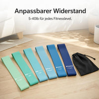 Resistance Loop Bands Set for Yoga, Pilates, and Strength Training - High Elasticity, Anti-Break