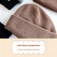 Winter Hat Women's Soft Knit Cap Warm & Relaxed