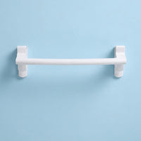 Sink Cabinet Kitchen Towel Rail, Over Door Dish Cloth Holder, No-Drill Single Bar for Dorm Room Students, Versatile Wall Mounted Tea