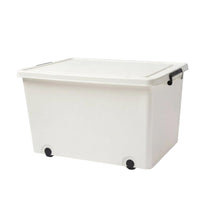 Rolling Storage container with Lid Large Capacity Home Organization Thickened Design