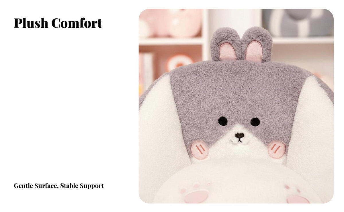Semi-Enclosed Shape creatureShaped kid's Chair Soft and Comfortable creature Character Armchair Provides spine Support Floor seat Child-Safe for Toddlers, Parents, book corner corner, Playroom, Nursery, Living Room