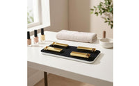 Cushioned Manicure Bench Slimline Folding Hand Rest Nail Salon Hand Rest Portable Beauty Tool Stable