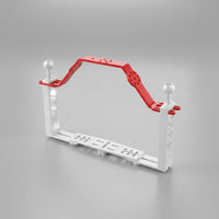 Double Handle Rig Extension Bar Multiple Mounting Points Diving Camera Housing Bracket Expandable Underwater Camera Tray Handle for Videographers