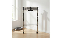 Stainless Steel Telescopic Straight Ladder Portable Telescopic Ladder Lightweight Anti-Slip for Homeowners, Diyers, Home Maintenance, Closet Storage