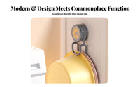 Drilldrill-Less Suction Cup Basin Hanger Removable Bathroom Accessory Easy Installation Wall Hook Space-Saving for Renters, Homeowners, Families