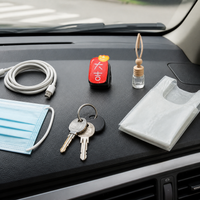 Car Seat Headrest Hooks Multifunctional Adhesive Hanger for Bags Purses Groceries