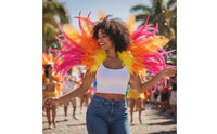 Feather Shoulder Accessory Colorful Feather Shrug Shoulder Strap Dramatic for Festivals