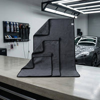 Thick Microfibre Cloth and Double-Sided Car Drying Towel, Soft Microfiber Towels for Detailing, High Absorbency for Car Washing and Polishing