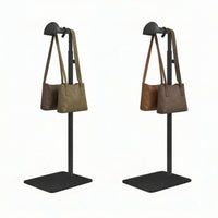 Countertop Handbag Display Stand Minimalist Bag Display Stand with Hook Sleek Handbag Holder Vertical for Boutique, Closet