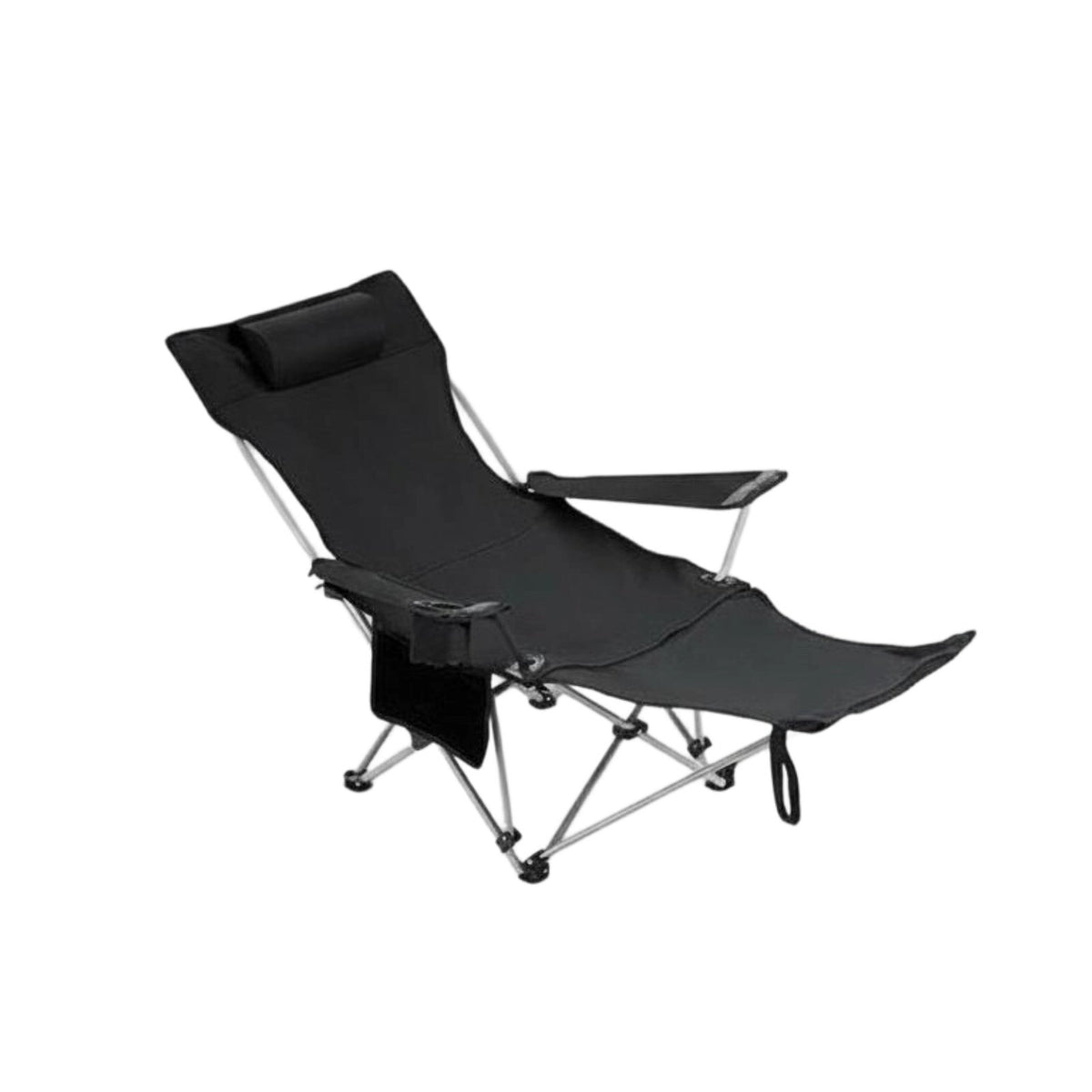 Portable Camping Recliner Foldable Lightweight Folding Beach Chair Portable Lounge Chair Reclining Design Outdoor Recliner