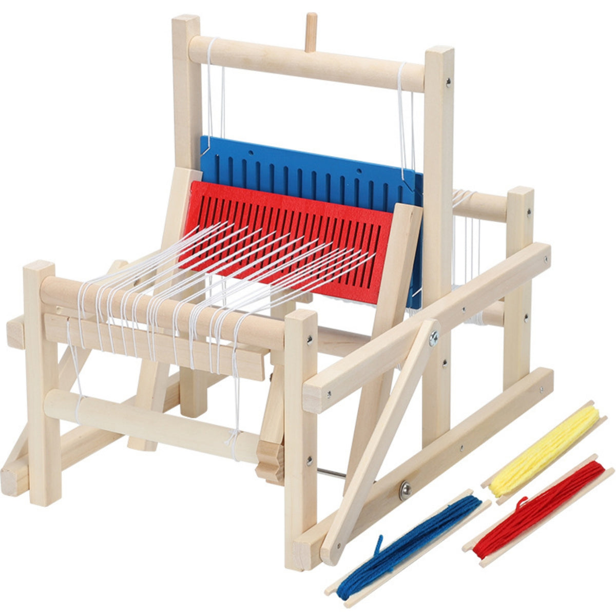 Wooden Weaving weaving machine Fine Motor Skills Slot Board DIY Weaving weaving machine Toy for Children