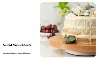 Revolving Cake Stand Rotatable Design Cake Decorating Smooth 360° Rotation Revolving Dessert Display for Home Chefs, Birthday Parties, Bakery