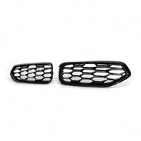 2 Pieces Oem Specifications Front Bumper Grille Insert Sturdy Grille Inserts Long-Lasting Car Part Protection