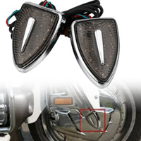 Left and Right Marker Lights Compact Motorcycle Turn Marker Light Easy Install Vehicle Lighting
