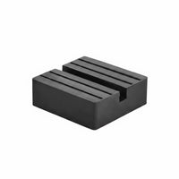4 Pieces Compression Resistant Rubber Lifting Pad Pressure Resistance Car Lift Pad Safeguarding Rubber Lift Block Anti-Slip for Electric Vehicle Owners, Tire Change, Garage
