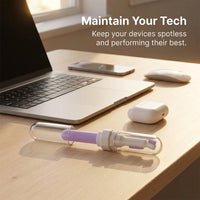 Multi-Function Cleaning Pen for Earbuds, Travel Cleaning Kit for Bluetooth Earphones Digital Camera Cleaning