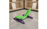 Cycle Parking Stand Curved Cradle Floor-Standing Bike Stand Freestanding Bike Rack ABS Plastic Rigid Construction