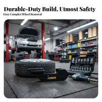 Tire Screw Remover Installer Labor-Saving Heavy-Duty Truck Wheel Bolt Tool Saves Time and Effort Wheel Bolt Installer for Car Owners, Garage, Workshop