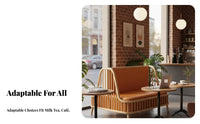 Wall-Side Design eatery Bench and Table Combo Space-Saving Bench-and-Table Combination Modern design Booth Seating Comfortable Cushioning for Restaurant Owners, Milk Tea Shop, Lounge Area