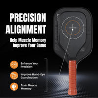 Frosted Carbon Fiber Pickleball Paddle with Sweet Spot, Training and Competition Mini Paddle