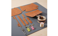 Easy to Assemble PU Leather Bag Kit Classic Design Craft Supply for Beginners
