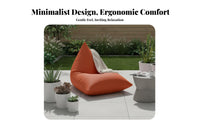 Waterproof Oversized Teardrop Sofa Comfortable seating sack Chair Easy to Clean Outdoor Furniture oversized Large for Homeowners, Students, Beach, Garden, patio, Living Room
