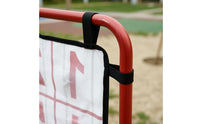 9-Grid Strike Zone Coach Numbered Pockets 9 Pocket Pitching Net Easy Assembly