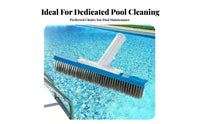 Swimming Pool Brush Pool Cleaning Brush Screw Mount Deep Clean