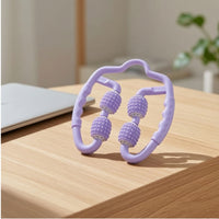 Clamp Massage Roller 360° Circular Roller Textured Leg with Four Wheels for Runners