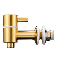 Lever Handle Beverage Dispenser Spigot Sealing Washers Stainless Steel Spigot Installation Nut Mesh Filter Tap Rustproof