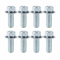 8 Pieces 10.9 Grade Hex Head Flange Bolt Built-in Washer Truck Bed Bolt