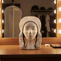 Spiral Hairpiece Headpiece Eye-Catching Cartoon Hairpiece Hat Reusable for Entertainers, Halloween, Stage Performance, Dress-up Party
