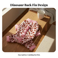 Soft Material Dinosaur Dog Pajamas Cozy and Soft Four-Legged Dog Pajamas Stretchy Fit for Small Dogs, Young Dogs, Winter, Cold Weather, Home