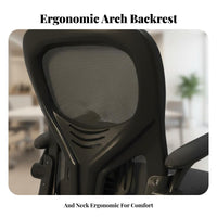 Ergonomic Swivel Chair with Headrest High Back Support for Long Hours Sitting